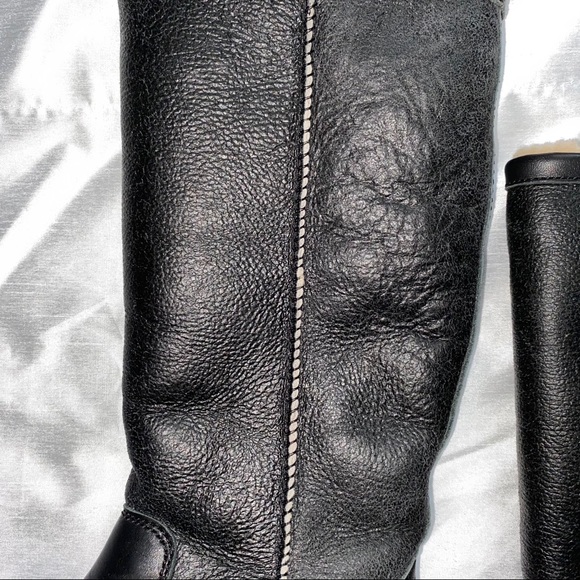 Ugg Australia black leather - Picture 4 of 10